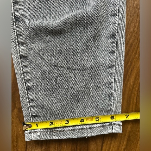 Judy Blue Jean’s Woman’s Size 13/31 Gray High Rise Straight Leg Stretch Retro - Picture 9 of 11